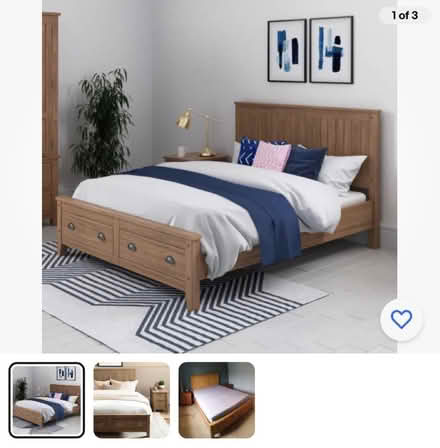 Photo of free King size wooden bed frame (Mangotsfield BS16) #1