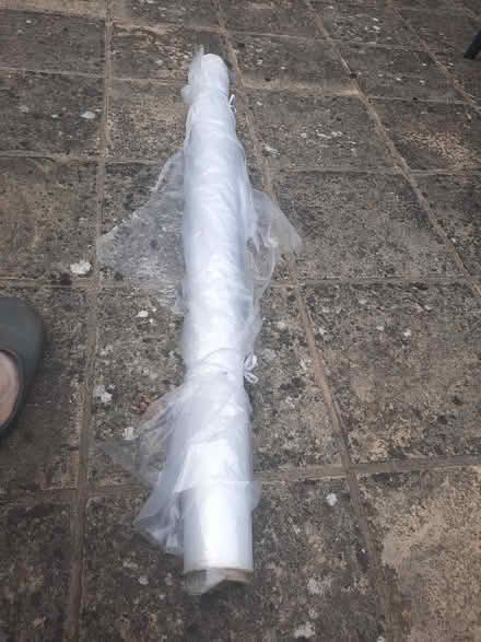 Photo of free Small roll of thin plastic sheeting (GU14) #1