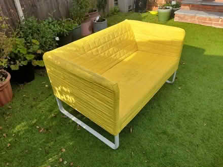 Photo of free Yellow Ikea sofa 2-seater (South Norwood SE25) #1