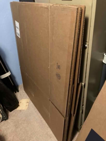 Photo of free Large moving boxes, four (Brunswick/Glenwood Basin) #1