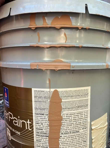 Photo of free Exterior paint - 4 gallons (Concord) #2