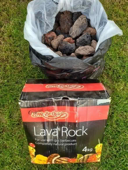 Photo of free Gas BBQ lava rock (Bugbrooke) #2