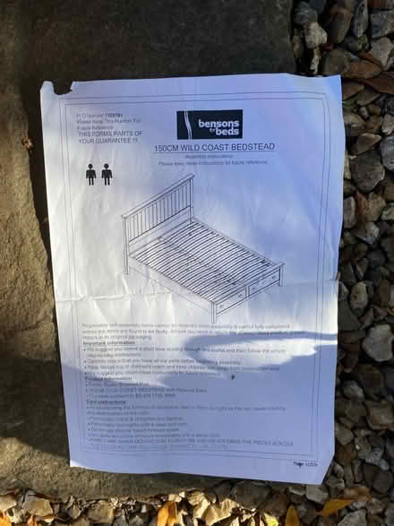 Photo of free King size wooden bed frame (Mangotsfield BS16) #3