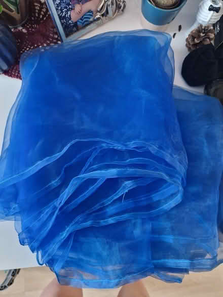 Photo of free Blue day curtains (Leytonstone high rd) #2