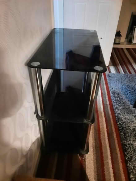 Photo of free 3 glass shelf unit (S26) #4