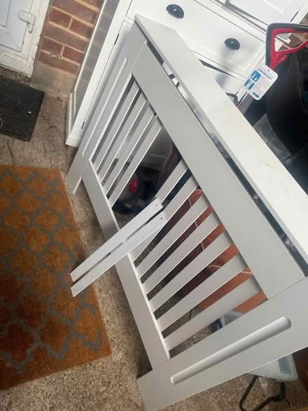Photo of free White MDF Radiator Cover (Garston WD25) #1
