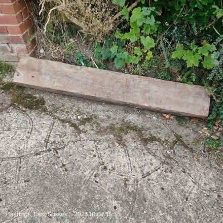 Photo of free Railway sleeper (St Leonards Green TN38) #1