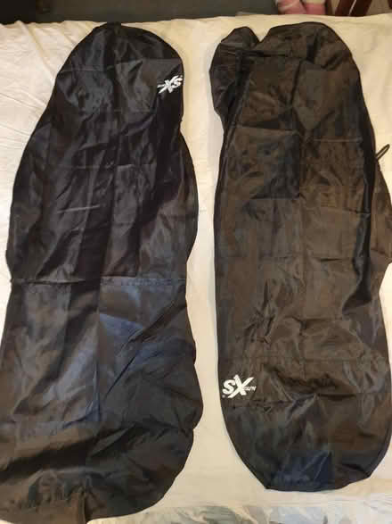 Photo of free Pair of car seat covers for front seats - black stretchy (Gayton CH60) #1