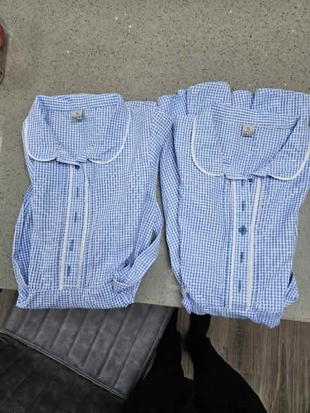 Photo of free Blue & White primary school dresses (Oakwood N14) #1