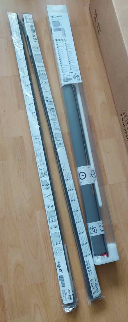 Photo of free 3 x Grey IKEA Blinds (Morley Green SK9) #1