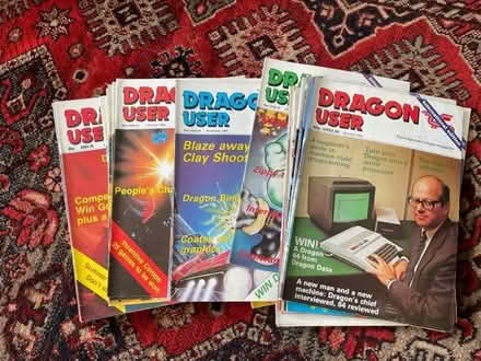 Photo of free Dragon User Magazines 1983-86 (Newport East PO30) #1