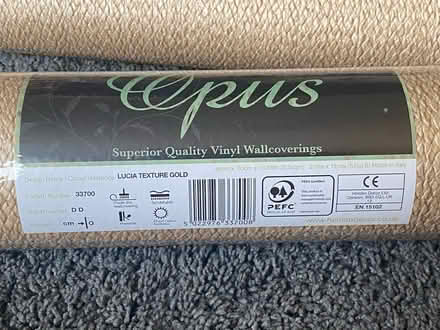 Photo of free Opus textured vinyl wallcovering (Shipley) #3