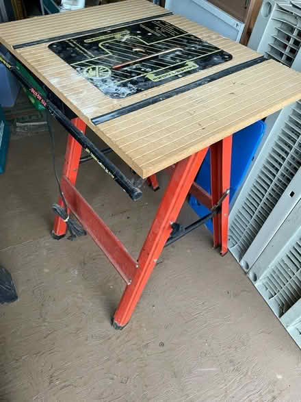 Photo of free Folding Saw Table (NE Washington DC) #2