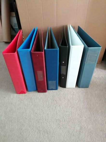 Photo of free 7 Ring Binders (Great Hollands RG12) #1