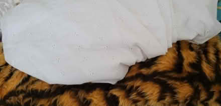 Photo of free Fur and white cotton fabric (Huyton Quarry L36) #1