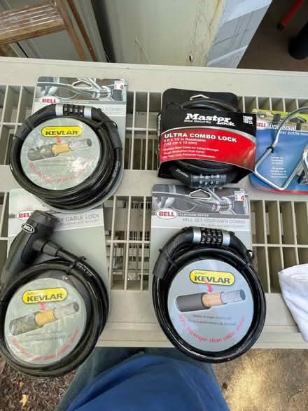 Photo of free Cable Locks and Water Bottle Mount (NE Washington DC) #2