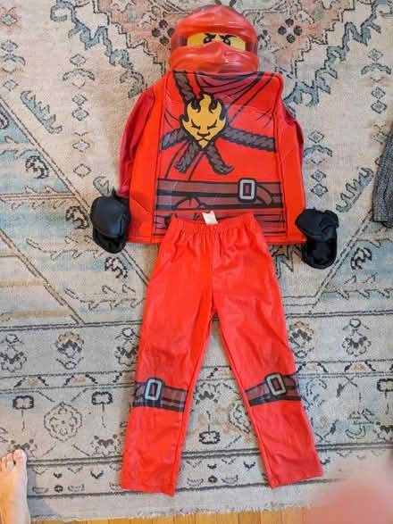 Photo of free Red Ninjago guy costume (Crescent Heights) #1