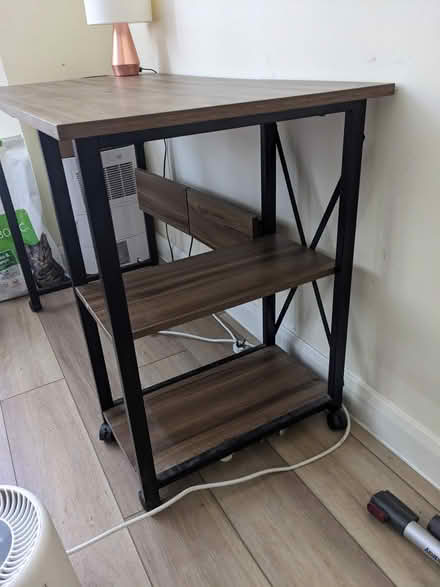 Photo of free Foldable desk on castor wheels (N16) #3