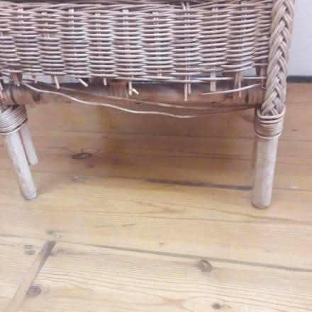 Photo of free Toddler's wicker chair (crouch end, N8) #3