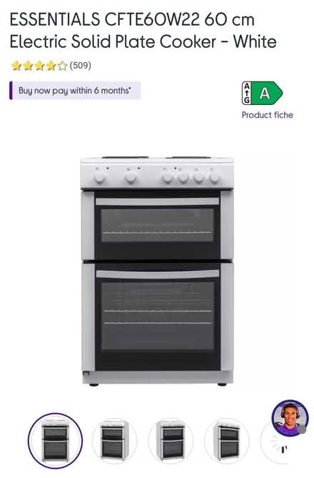 Photo of Electric cooker oven (SW15, SW17) #2