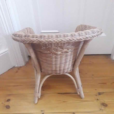 Photo of free Toddler's wicker chair (crouch end, N8) #1