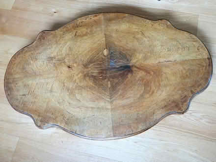 Photo of free Antique side table (walnut?, mahogany?) (Llandrindod LD1) #1