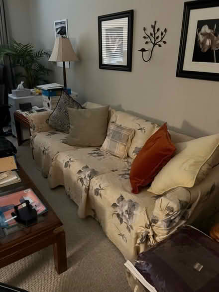 Photo of free Pull out sofa with slip cover (Rockville 20852) #1