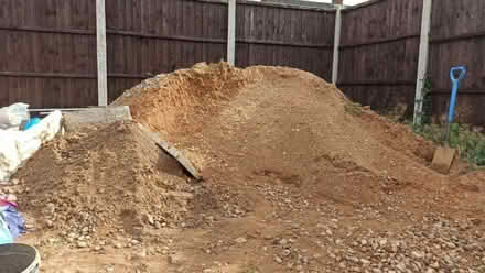 Photo of free soil/sand/stones – level, elevate, fill holes (Hamstead B43) #1