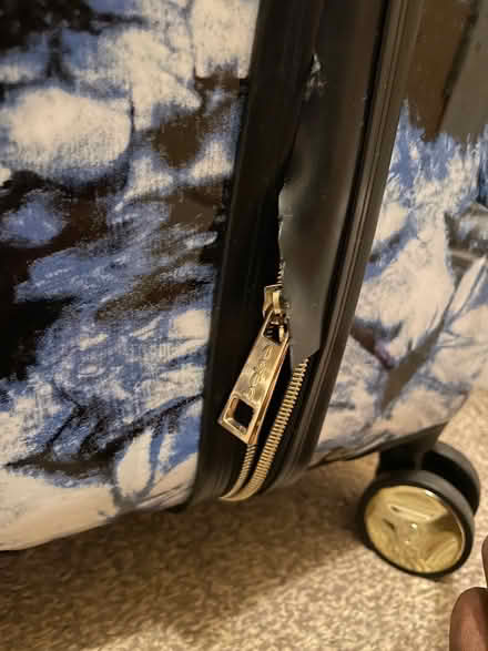 Photo of free Large hard shell suitcase (Burnage, M19) #3
