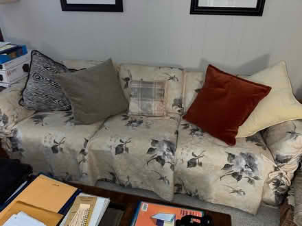 Photo of free Pull out sofa with slip cover (Rockville 20852) #2