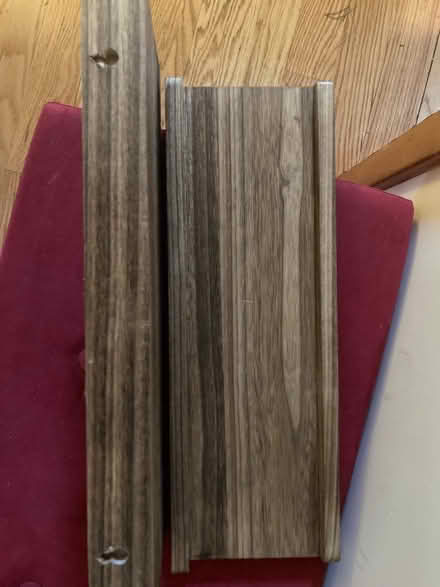 Photo of free Wooden floating shelves (North Waltham) #1