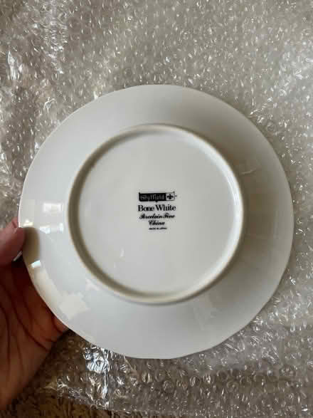 Photo of free 4pc Bone White Porcelain Plates (West Frisco, Tx) #2