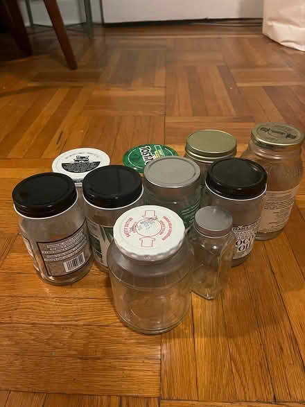 Photo of free Glass Jars (Lefferts Gardens) #1