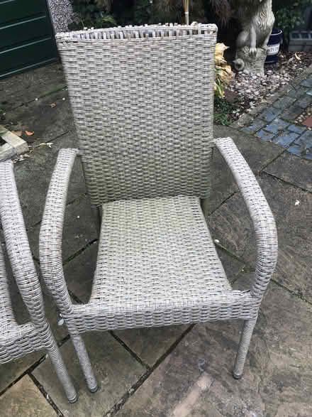 Photo of free 4 garden chairs (BH9 Moordown) #1