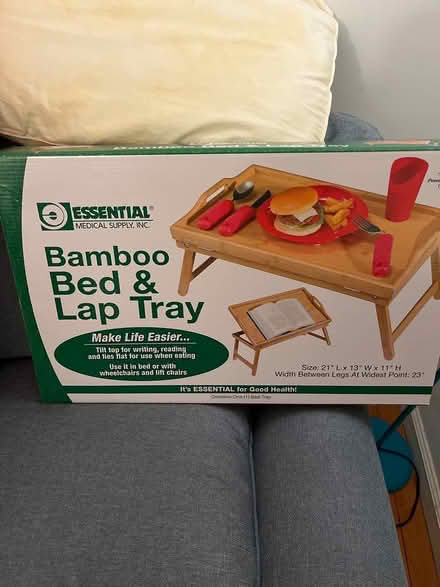Photo of free Bed & Lap Tray (Briarcliff Manor) #1