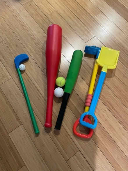 Photo of free Toddler bat and toys (South Boston) #1