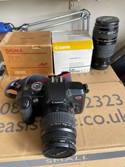 Photo of free Camera and 4 lenses (Tunbridge Wells N. TN4) #1