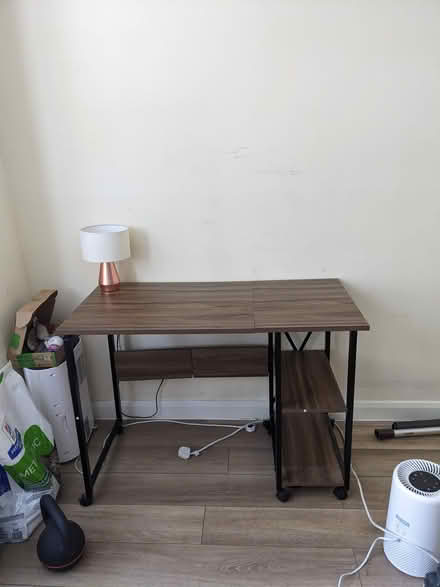 Photo of free Foldable desk on castor wheels (N16) #1