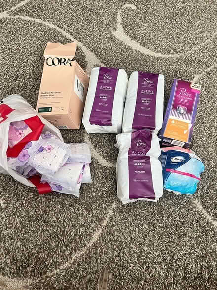 Photo of free Women’s Incontinance Pads (North Westland) #1