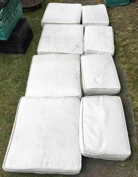 Photo of Rattan style sofa cushions (Aston Clinton HP22) #1