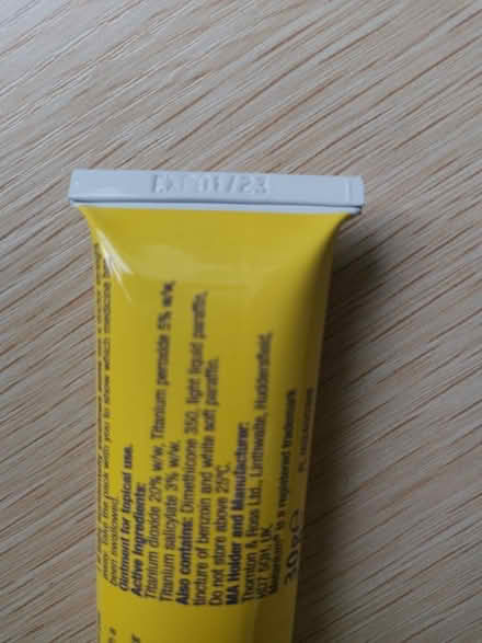Photo of free Metanium nappy rash ointment past use by unopened (Old Woking GU22) #1