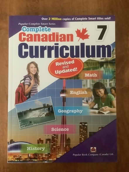 Photo of free Grade 7 Curriculum workbook (SW Aurora-Bathurst & Henderson) #1