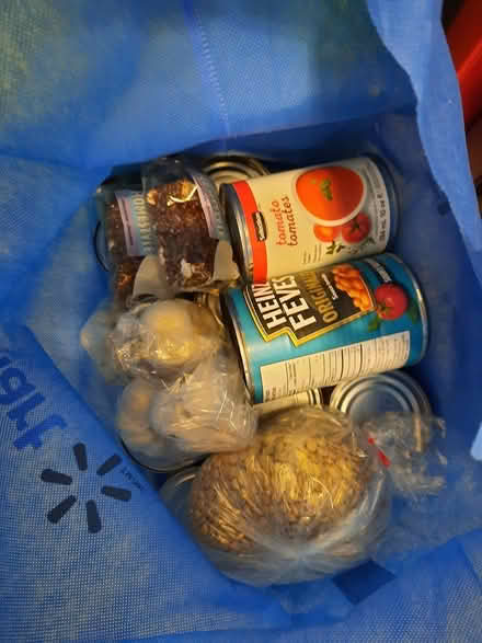 Photo of free Bag of can goods (Hunt Club / McCarthy Rd.) #1