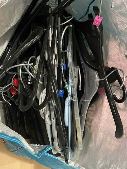 Photo of free Large Bag of Coat Hangers (Blofield Heath NR13) #1