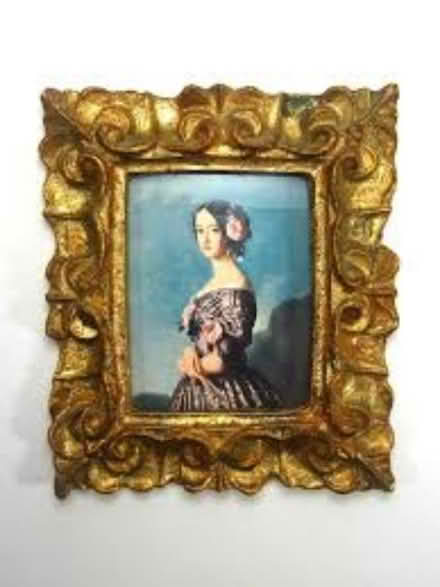 Photo of Victorian portrait artwork (Milton PO4) #3
