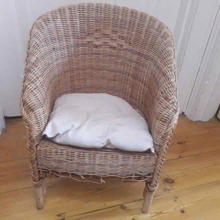 Photo of free Toddler's wicker chair (crouch end, N8) #2