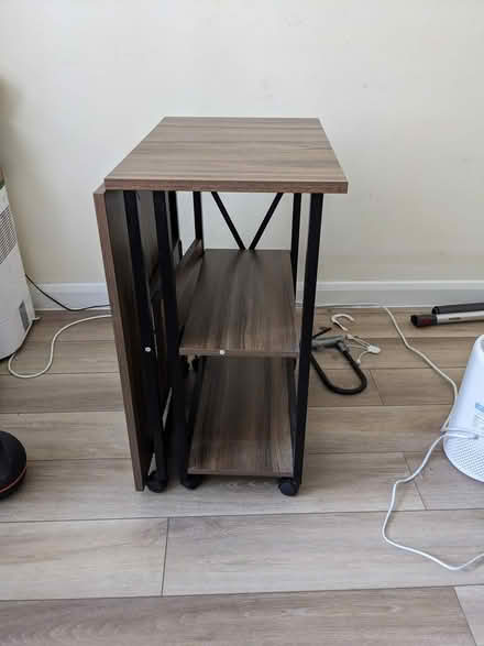 Photo of free Foldable desk on castor wheels (N16) #4