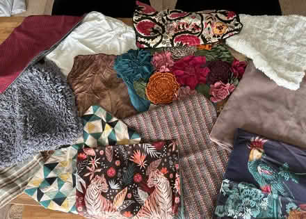 Photo of free Cushion covers (BN1 (off Dyke Road)) #1
