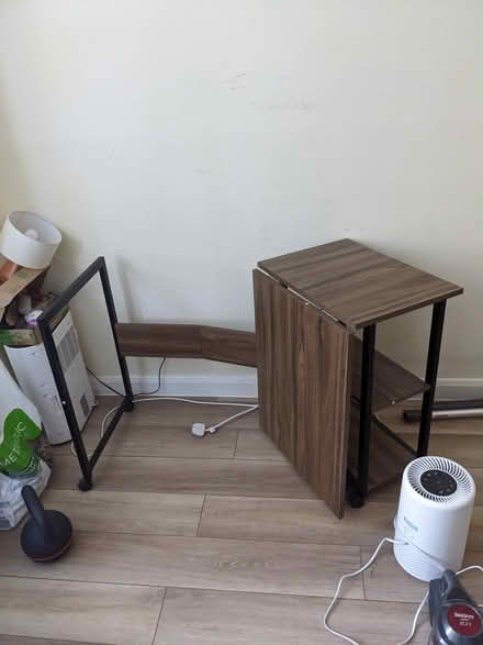 Photo of free Foldable desk on castor wheels (N16) #2