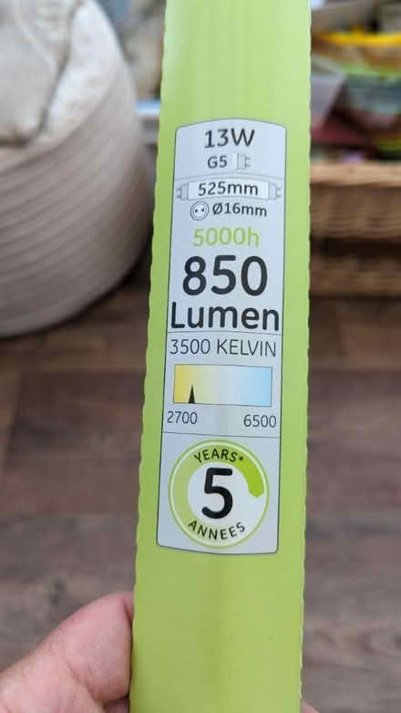 Photo of free Bulb 525mm (Beeston, notts NG9) #1